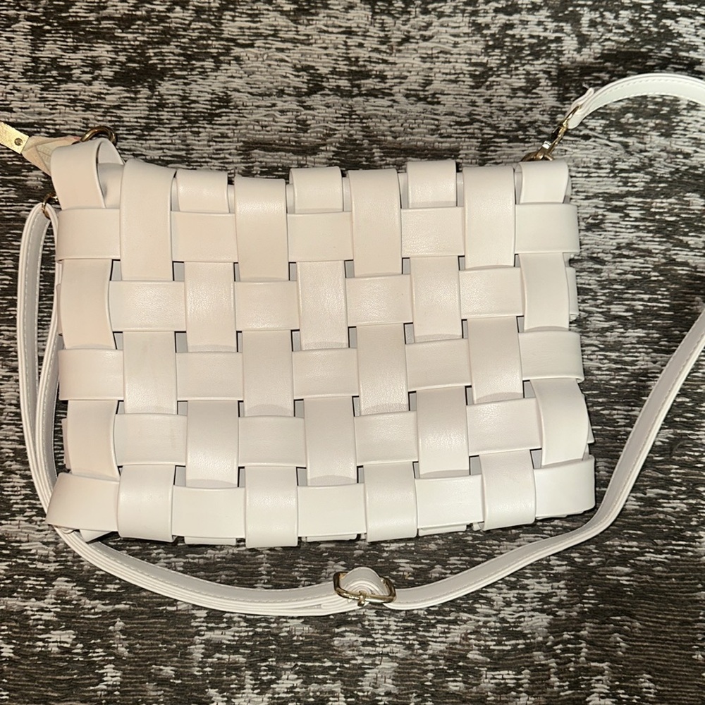 Anthropologie Lindy Woven Clutch/Crossbody Bag - Picture 4 of 8